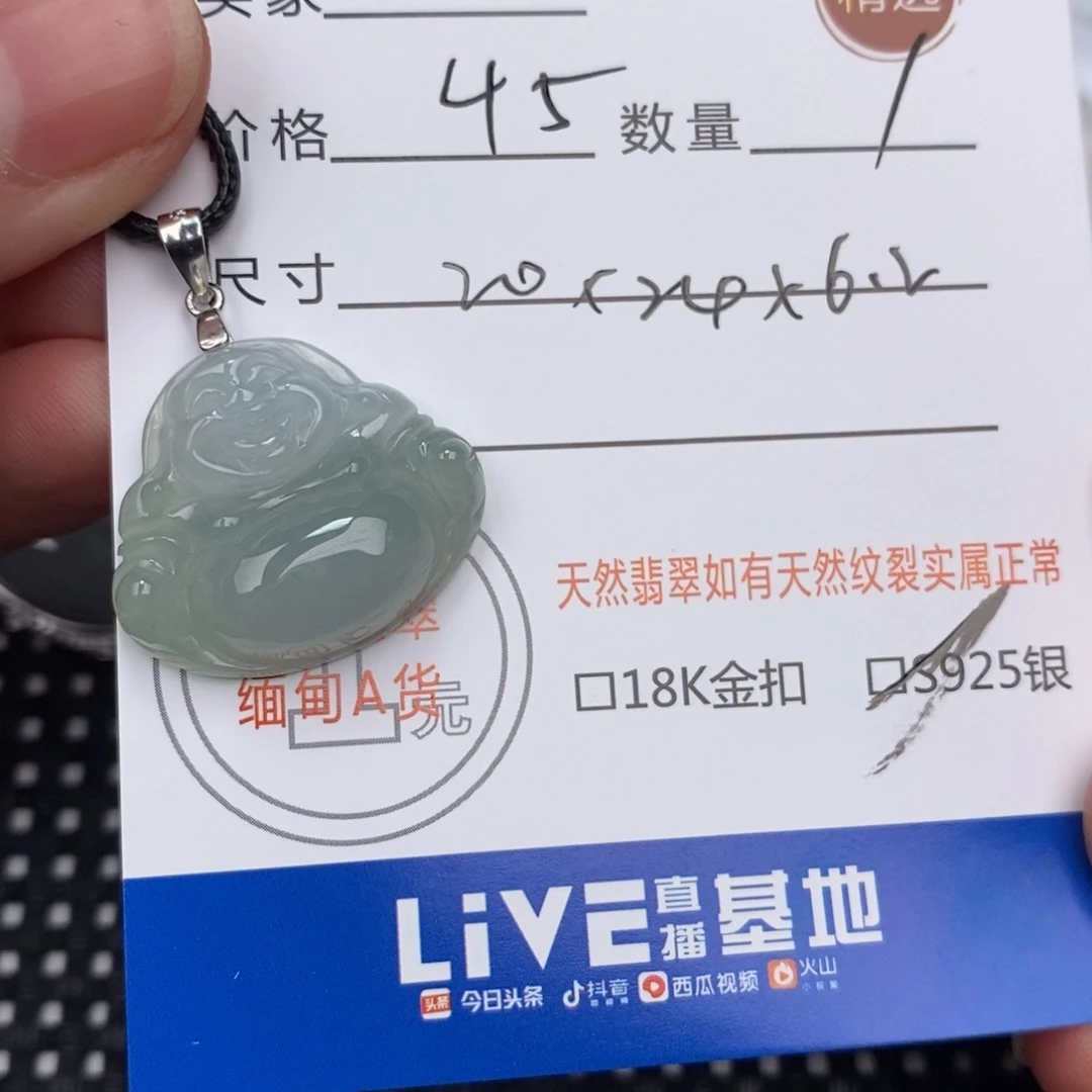 翡翠银S925镶嵌颈饰