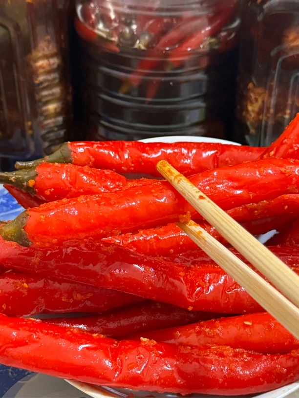 镇雄本地泡辣椒，开胃下饭菜！