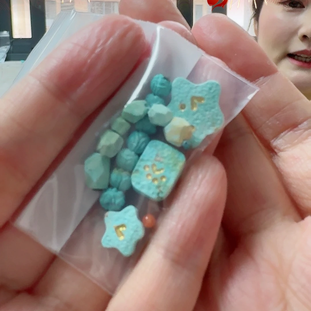 绿松石珠宝奇石未镶嵌