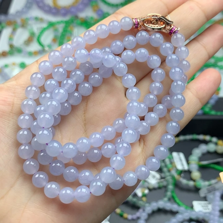 毛衣链未镶嵌翡翠卡6