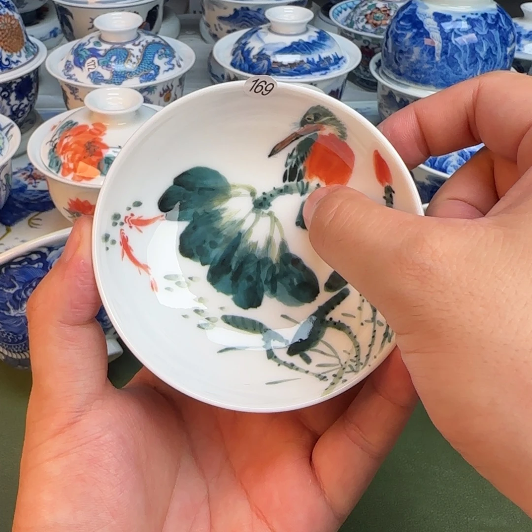 彦祖纯手工手绘茶具169