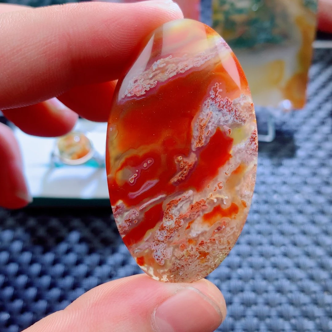 玛瑙/玉髓颈饰未镶嵌小*蛋