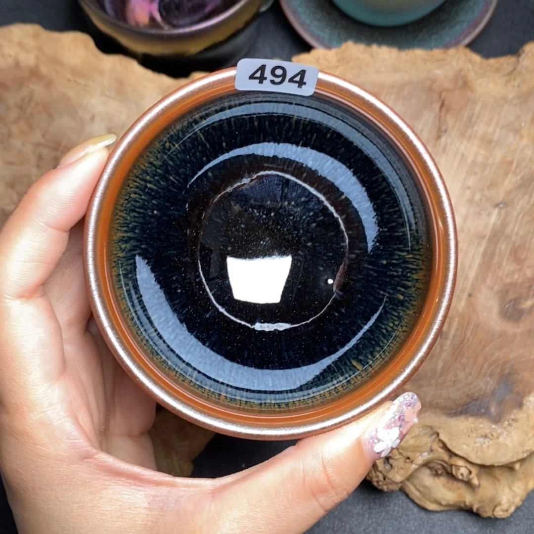 茶盏建窑建盏主人杯494
