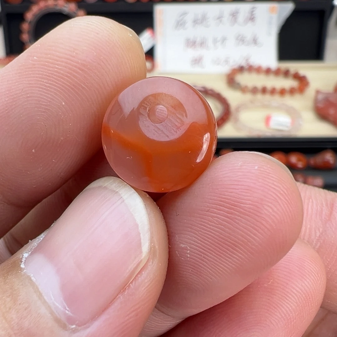 南红玛瑙未镶嵌颈饰公主扣13+