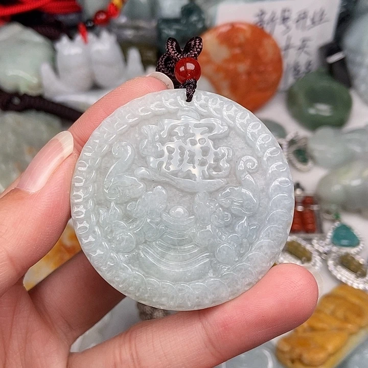 颈饰未镶嵌翡翠翡翠