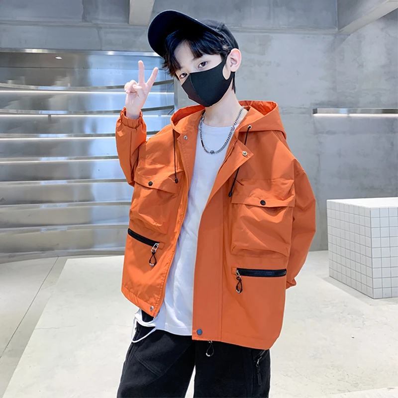 安踏官方旗舰店男童外套春秋款2025新款儿童夹克冲锋衣联名佩湘相