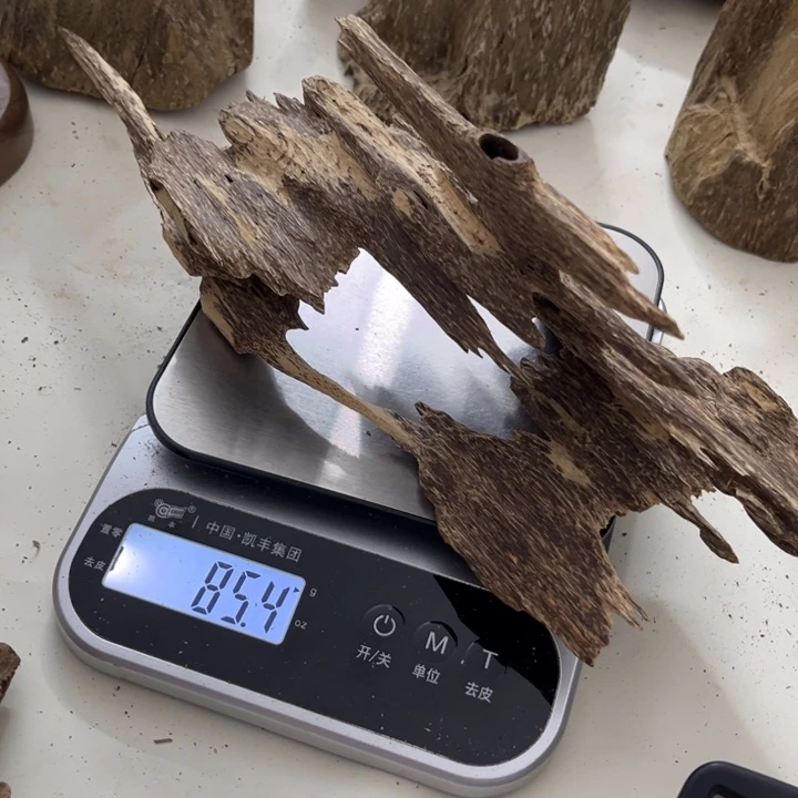 沉香沉香木制品海南沉香虫漏块料85克