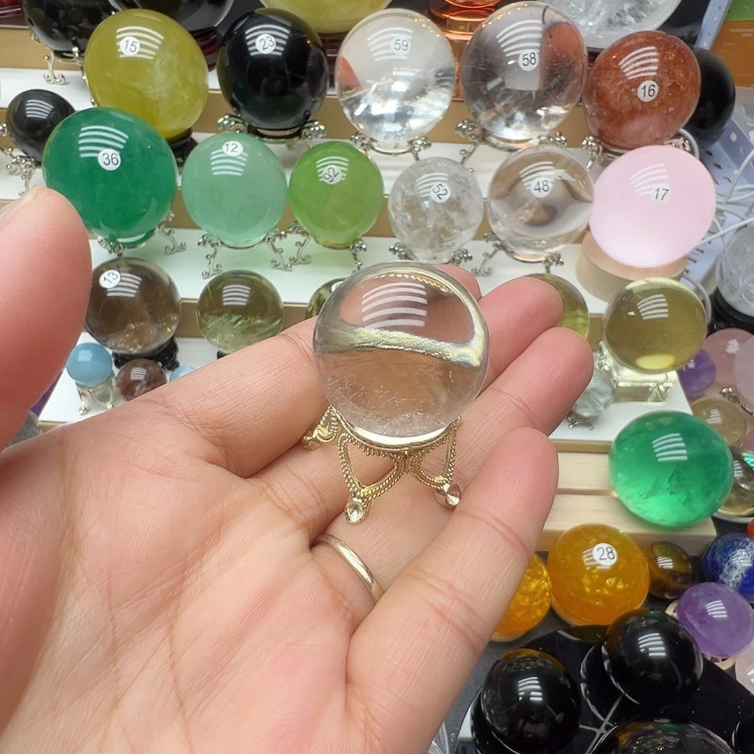 水晶珠宝半成品未镶嵌