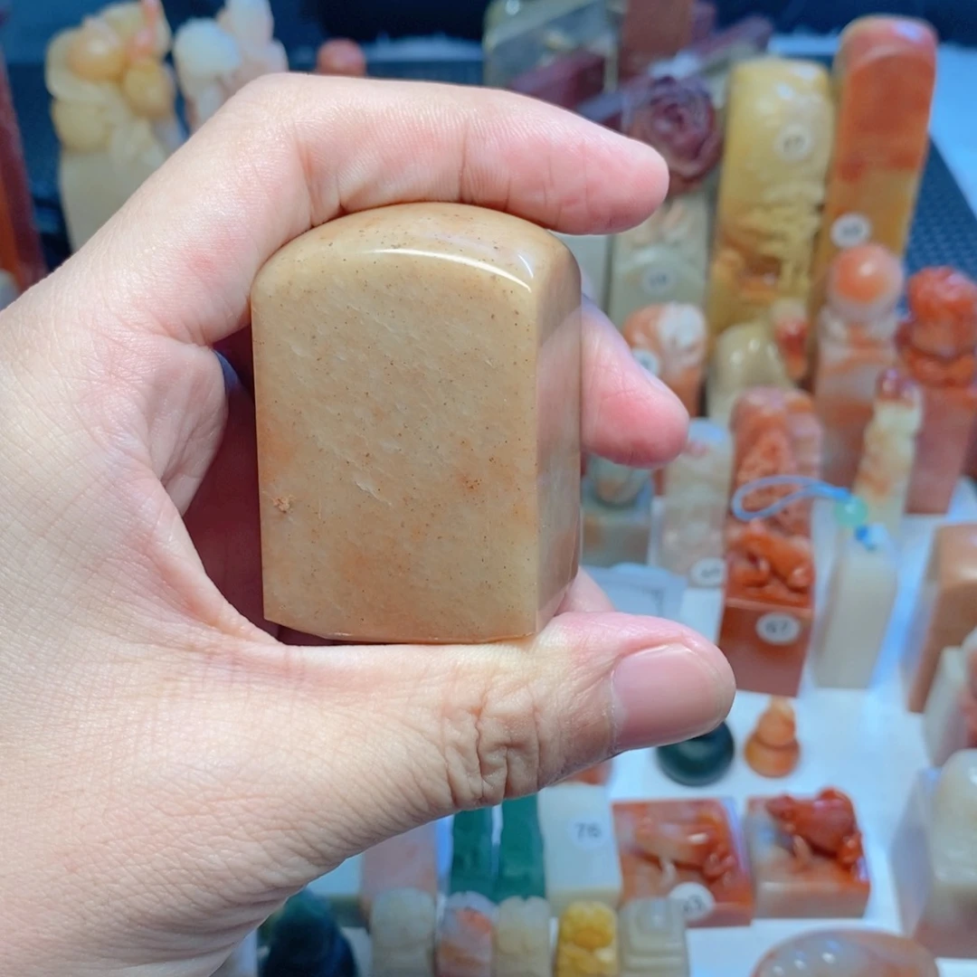 寿山石印石?*手工篆刻