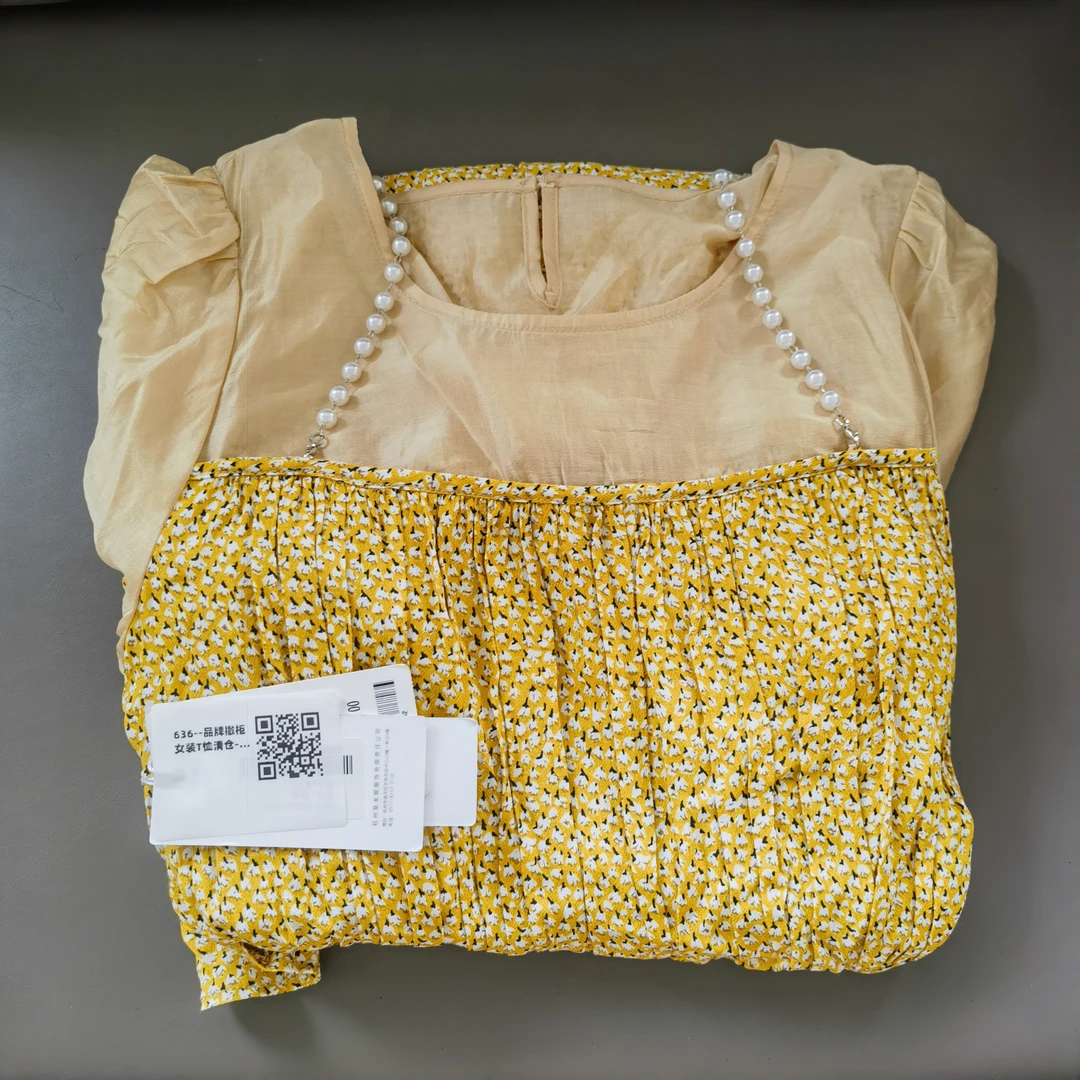 636--C2-1-1品牌撤柜女装T恤清仓-冯丽丽专属