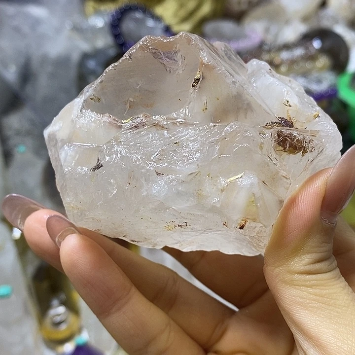 未镶嵌水晶珠宝半成品