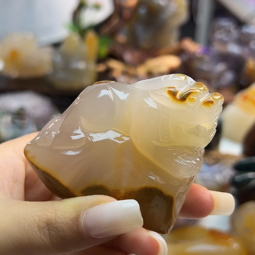 玛瑙/玉髓未镶嵌颈饰
