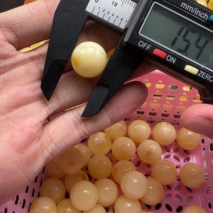 蜜蜡未镶嵌珠宝奇石天然378