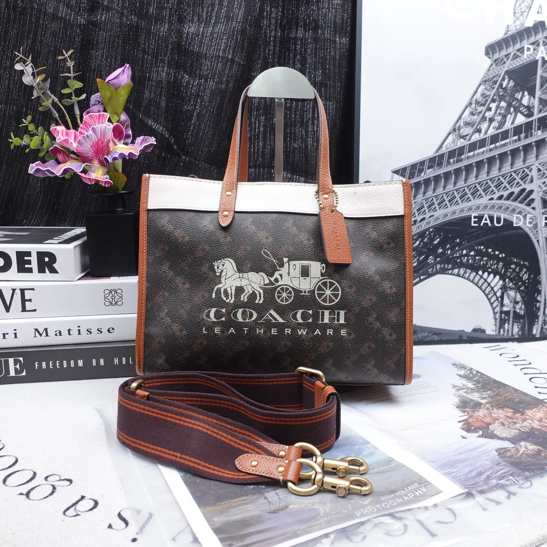 95新 COACH/蔻驰 单肩包/T10215844