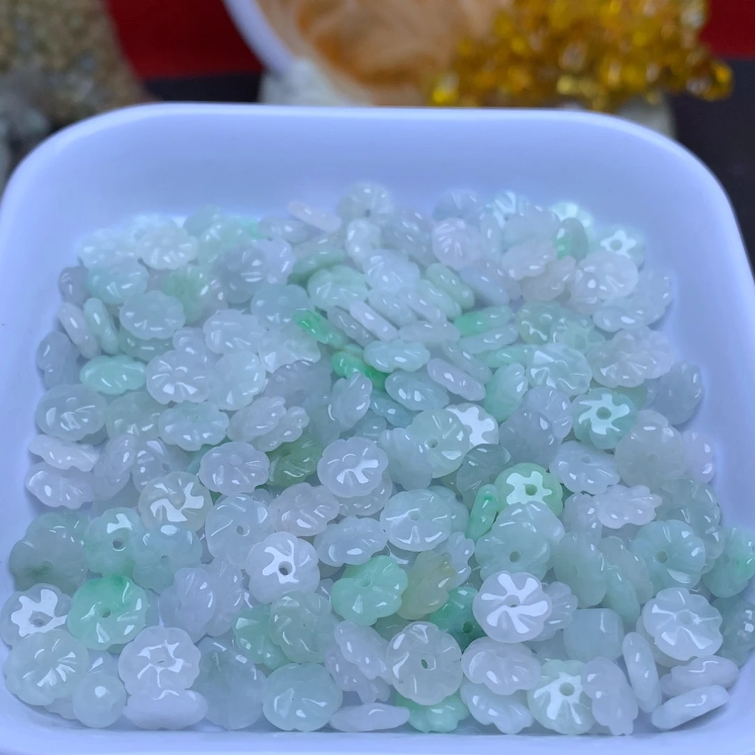 【闪购商品】翡翠手链未镶嵌卡9冰花花50个