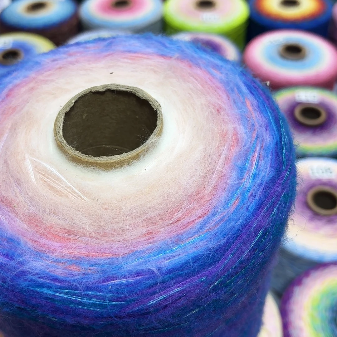 雾里看花外深色五股马海毛