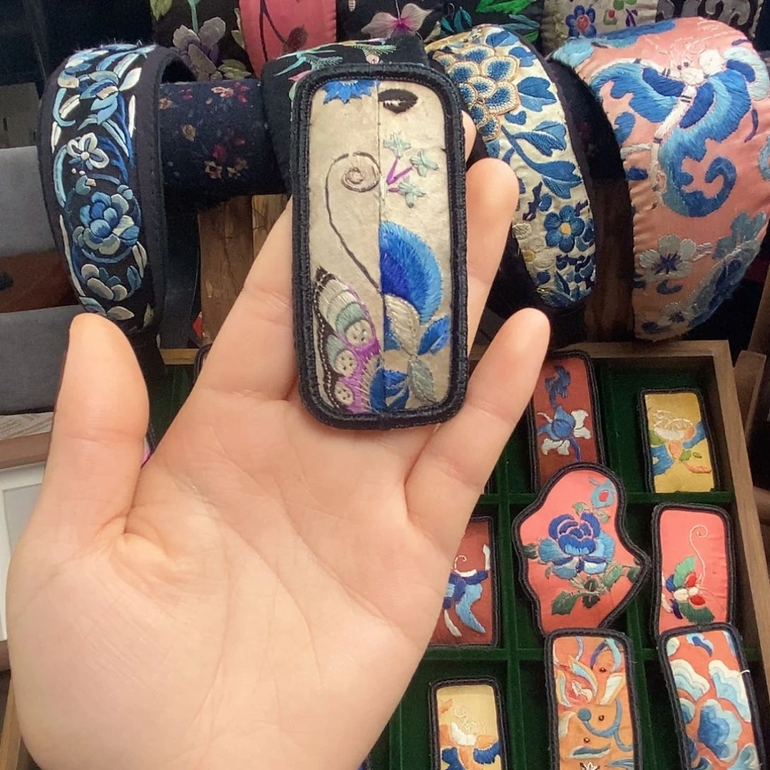 阿***享刺绣老绣手工刺绣掰掰夹
