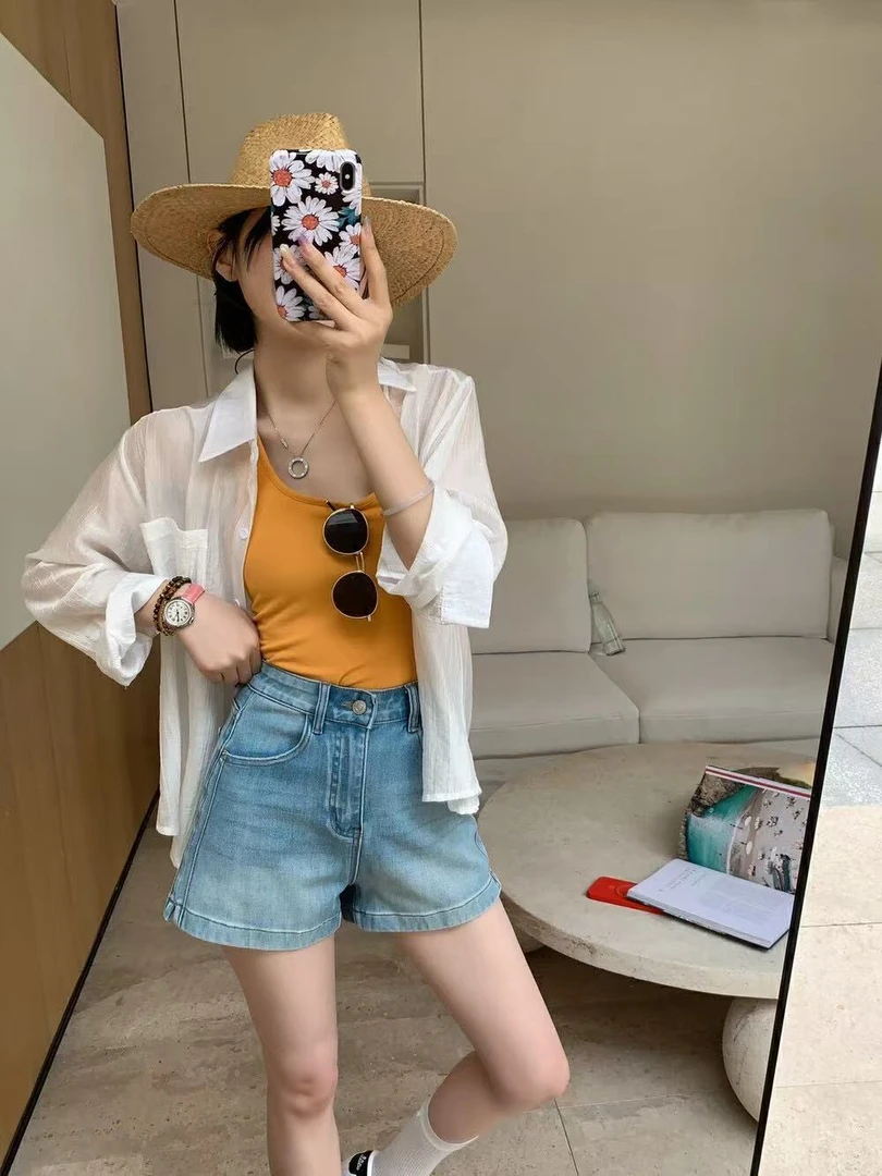 786显瘦百搭牛仔夏季新款短裤