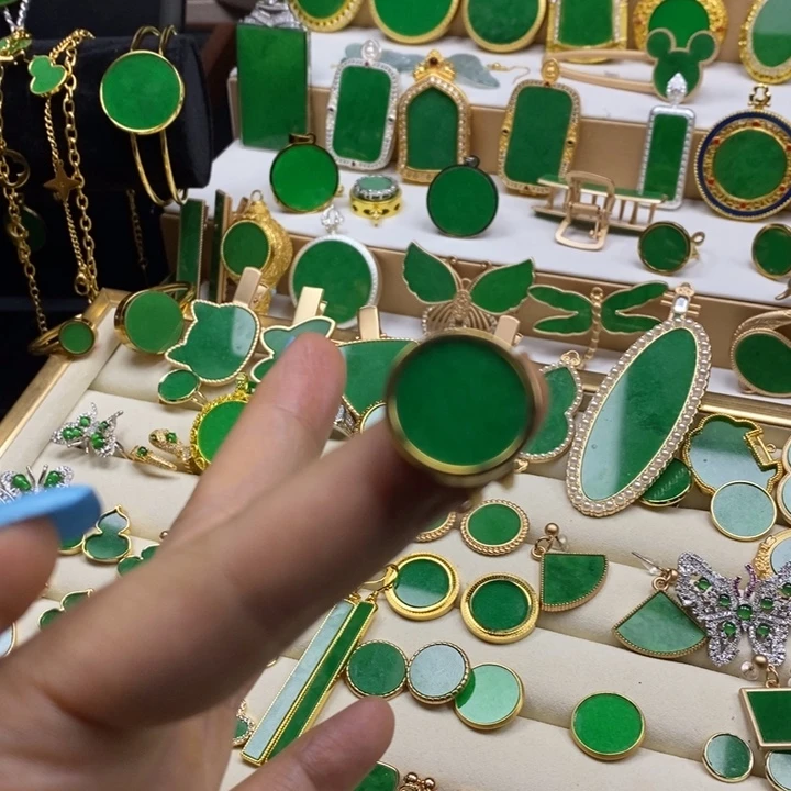 用***0钛钢时尚圆牌戒指