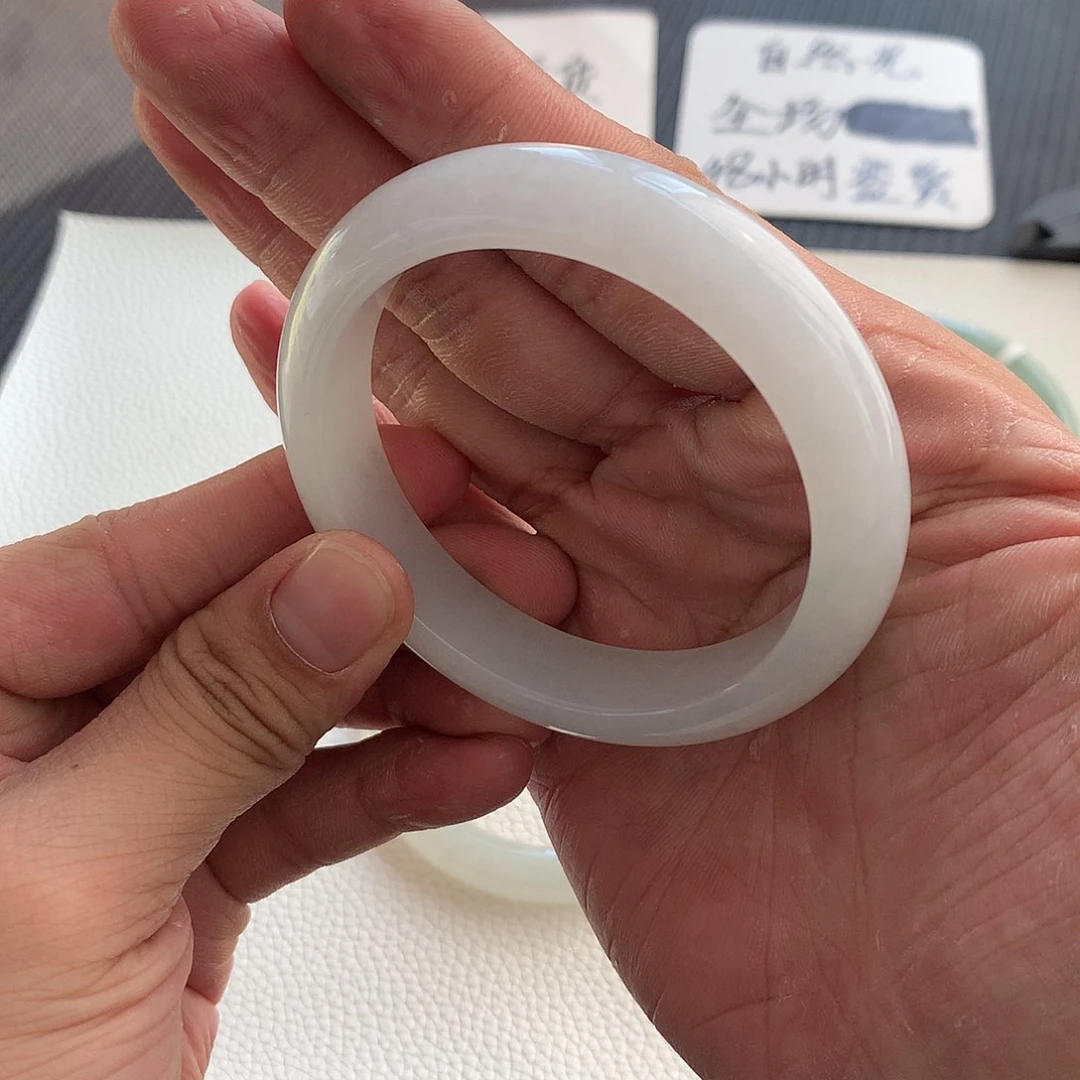 翡翠手镯未镶嵌31号 55