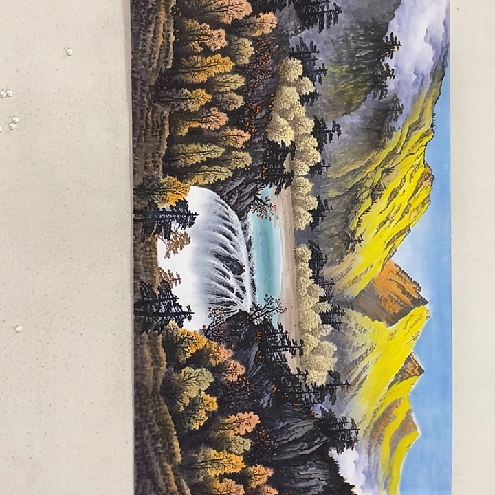 国画国画作品集的故事