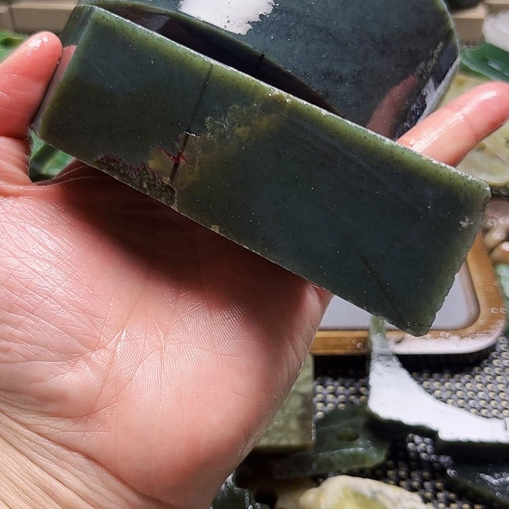 和田玉珠宝半成品未镶嵌维*