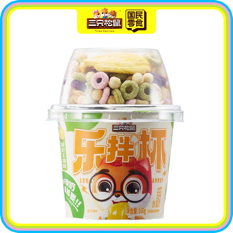 三只松鼠每日酸奶乐拌杯系列上班族早饭速食减脂早餐