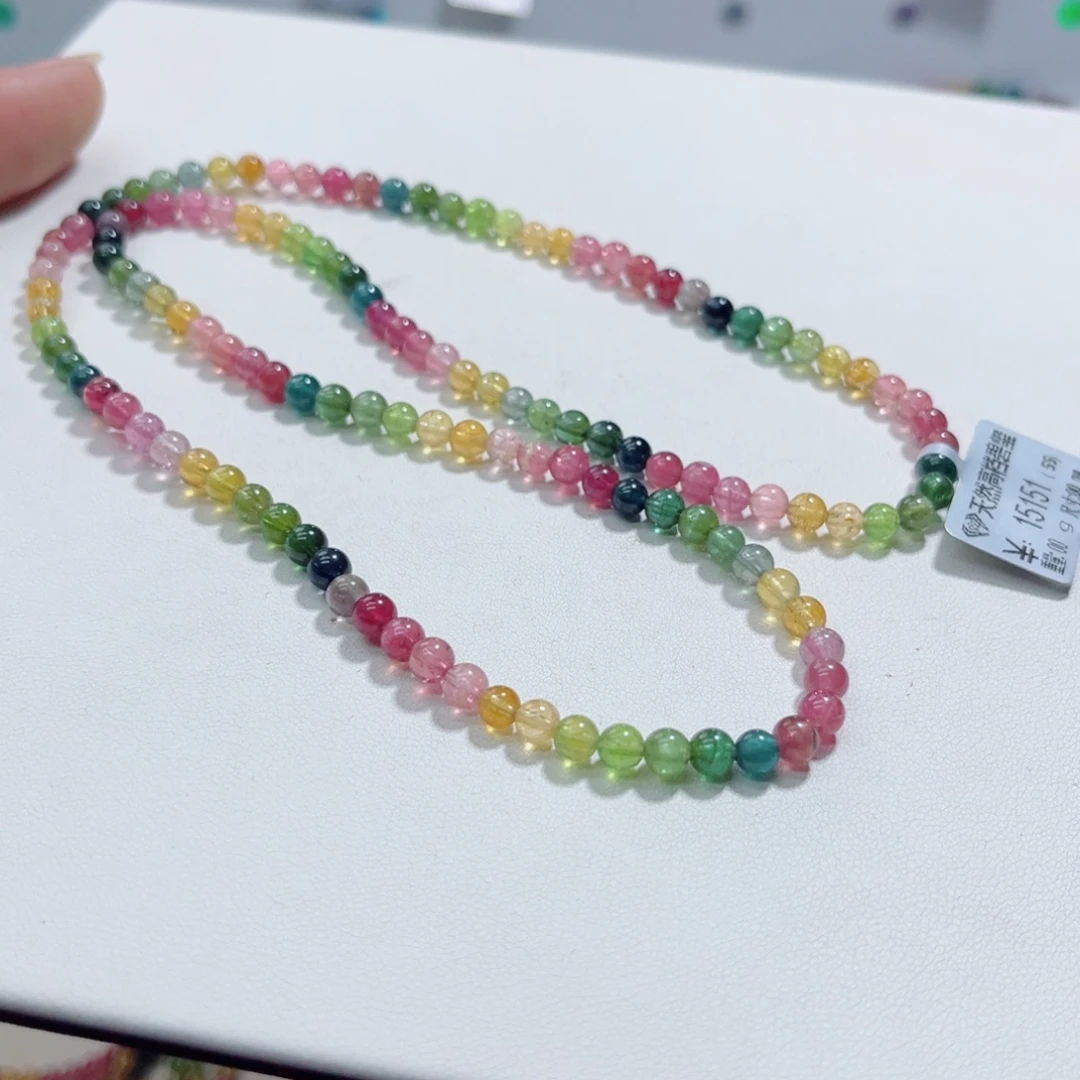 未镶嵌手链碧玺多样性发一条