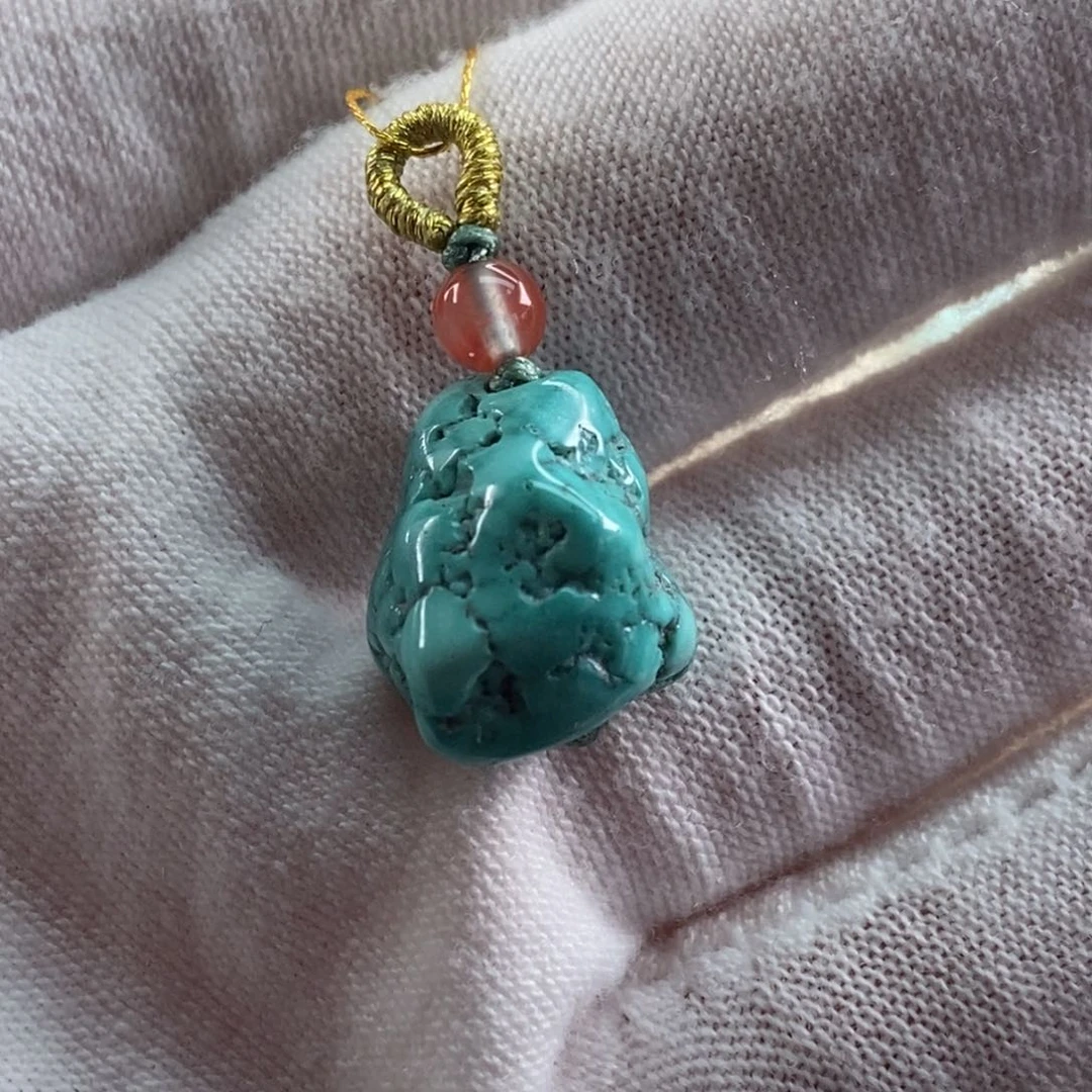 绿松石珠宝奇石未镶嵌