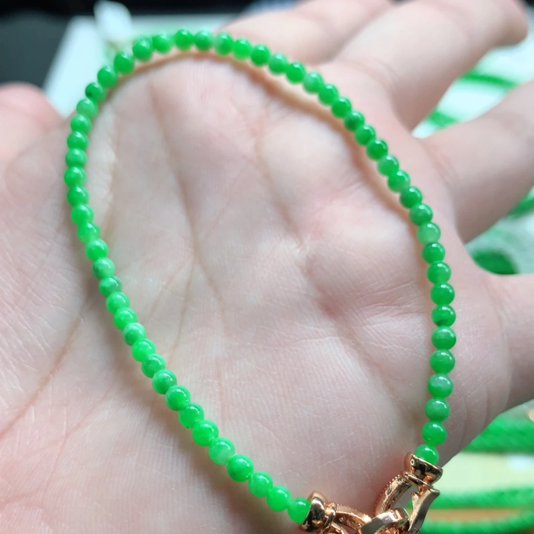 翡翠未镶嵌手链翡翠
