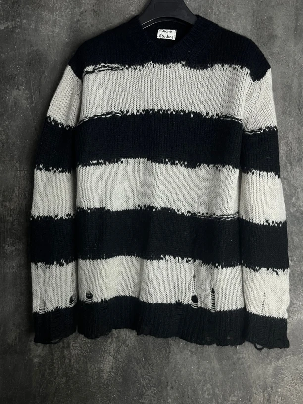 全新未使用 AcneStudios S码*1/全新未使用/acne破洞针织衫/01981