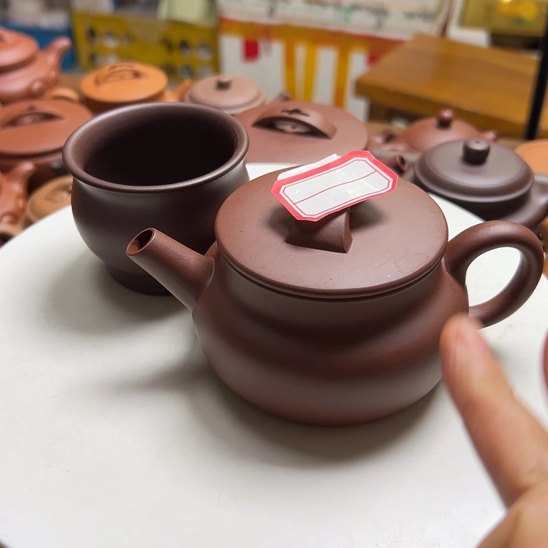 茶壶底槽青紫砂壶等传统