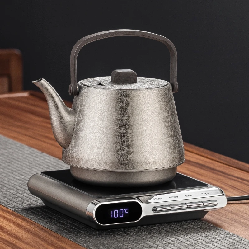 2025新款高端烧水壶全自动底部上水煮水壶功夫茶具泡茶专用提梁壶