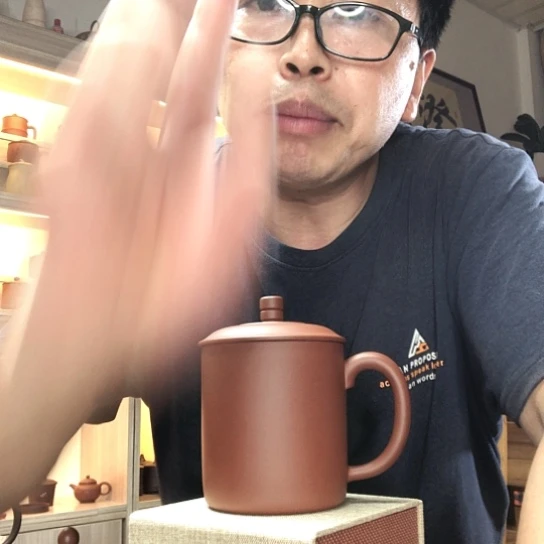 茶杯清水泥办公杯容量400