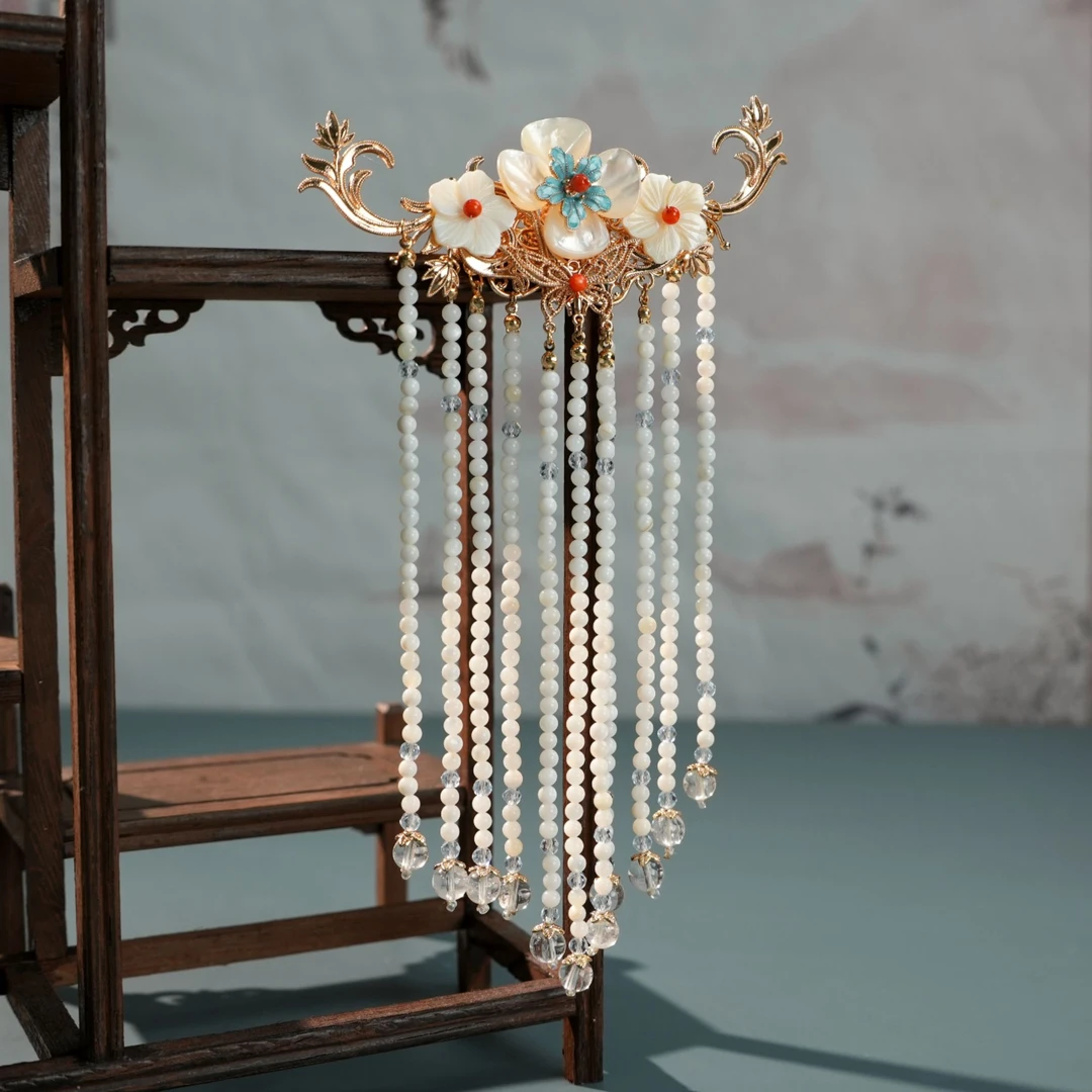 古悦倾城【芷然后压】古风汉服发饰