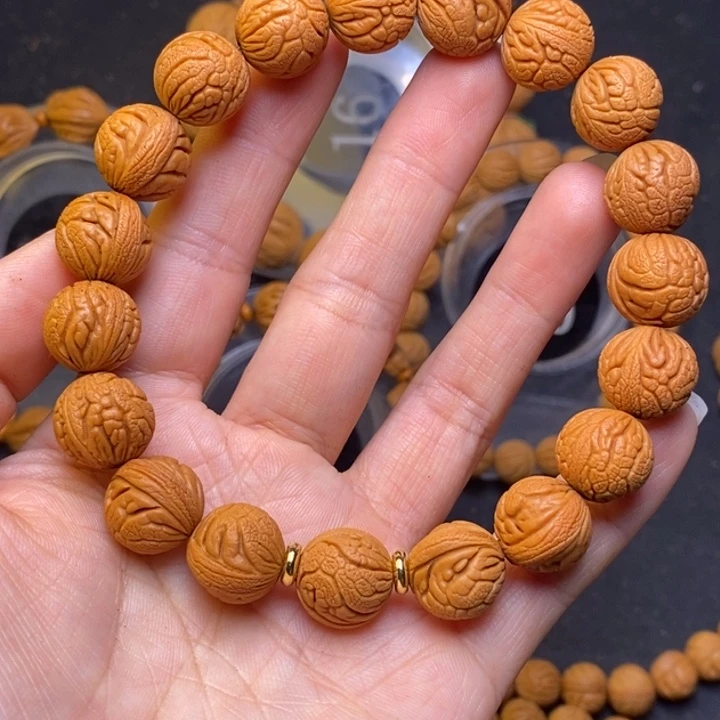 桃核吊坠秦岭龙纹13尺寸