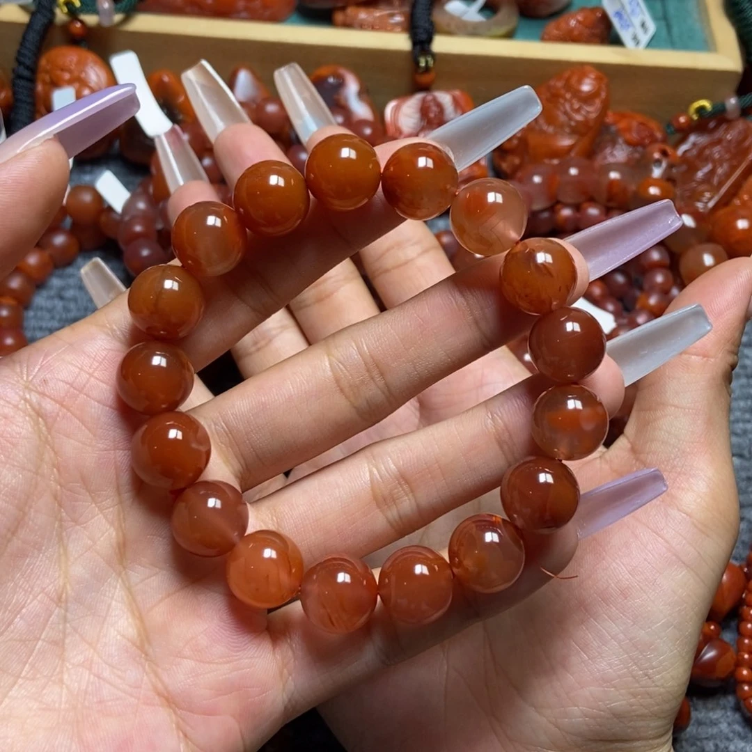 手串未镶嵌南红玛瑙西**无12+m m