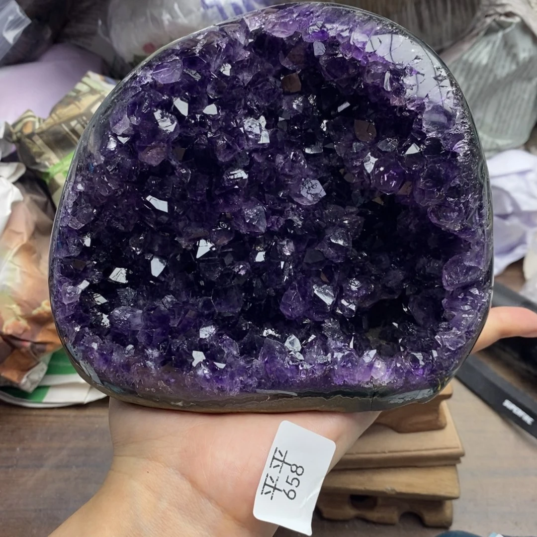 紫晶珠宝半成品未镶嵌