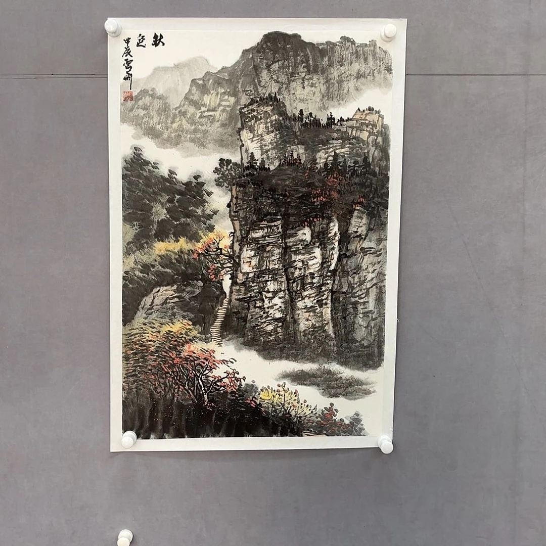国画亲笔手绘原创