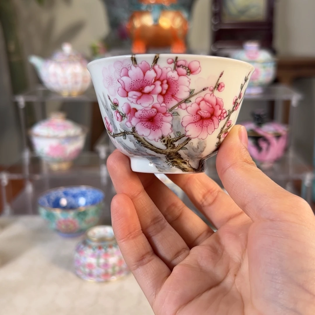 纯手工手绘 高端茶器