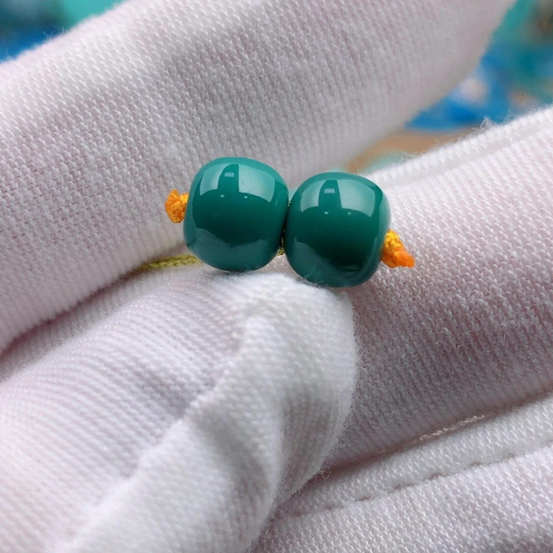 未镶嵌绿松石珠宝奇石7mm