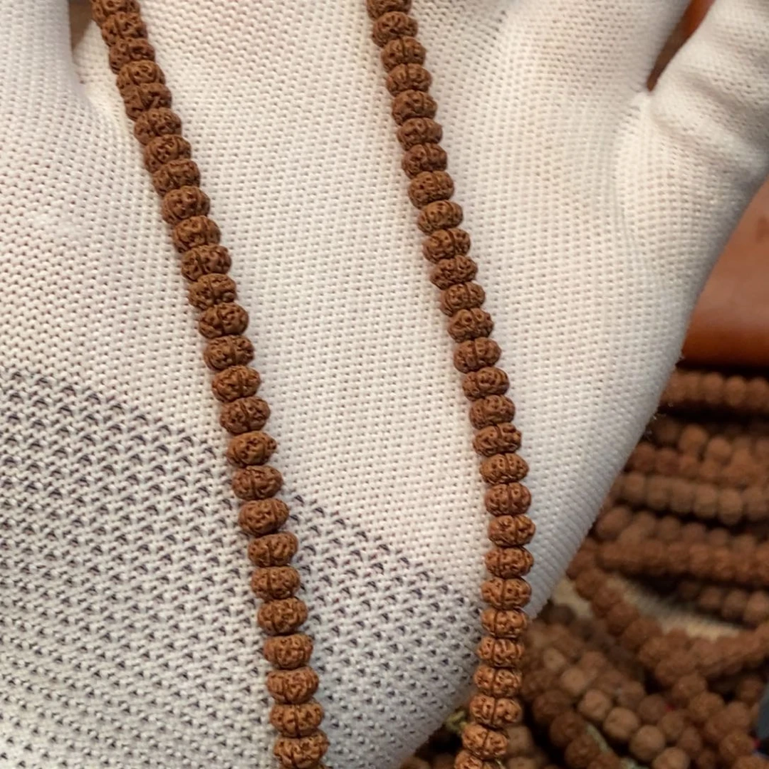 吊坠金刚菩提定制5S凹底梅花手持