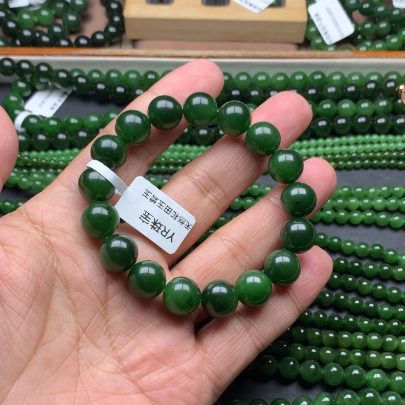 【闪购商品】未镶嵌手链和田玉（碧玉）红皮老料12