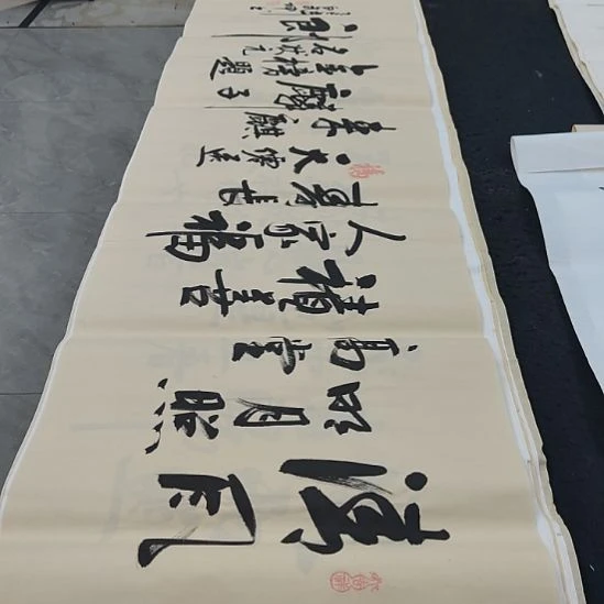 洛伊白武坤老师作品一副