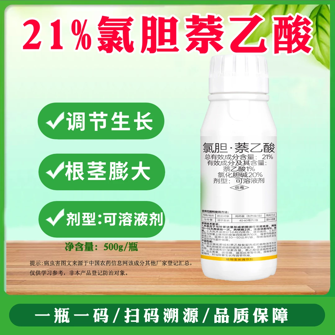 21%氯胆萘乙酸调节生长马铃薯农用植物生长调节剂