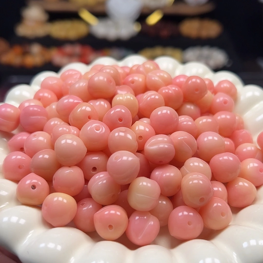 菩提根/象牙果手串卡12水蜜桃23颗