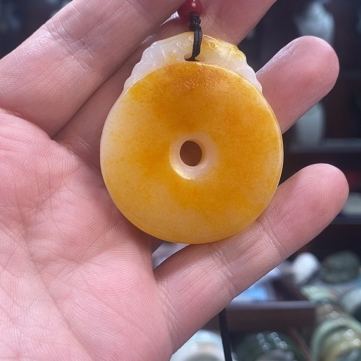和田玉未镶嵌吊坠(不含链)