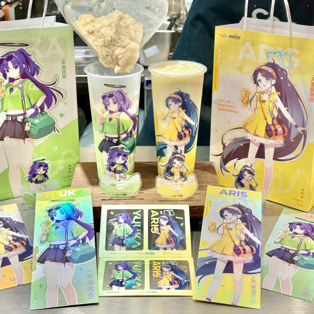 COCO×蔚蓝档案联名周边吧唧立牌挂件高颜值收藏纪念礼物