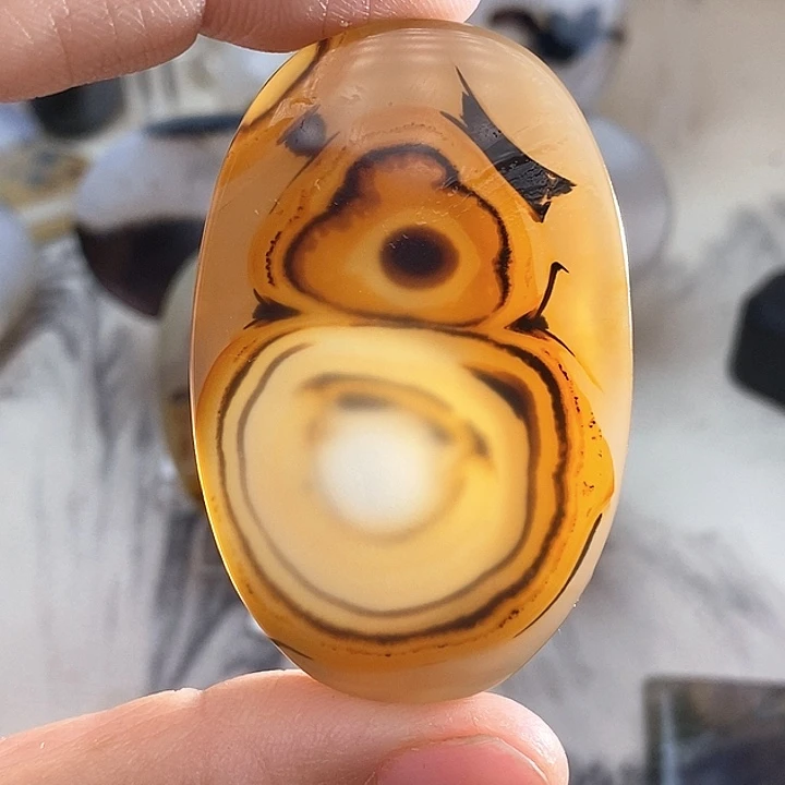 玛瑙/玉髓颈饰未镶嵌天**事