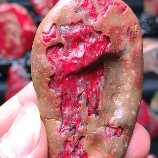 昌化鸡血石昌化鸡血石原石